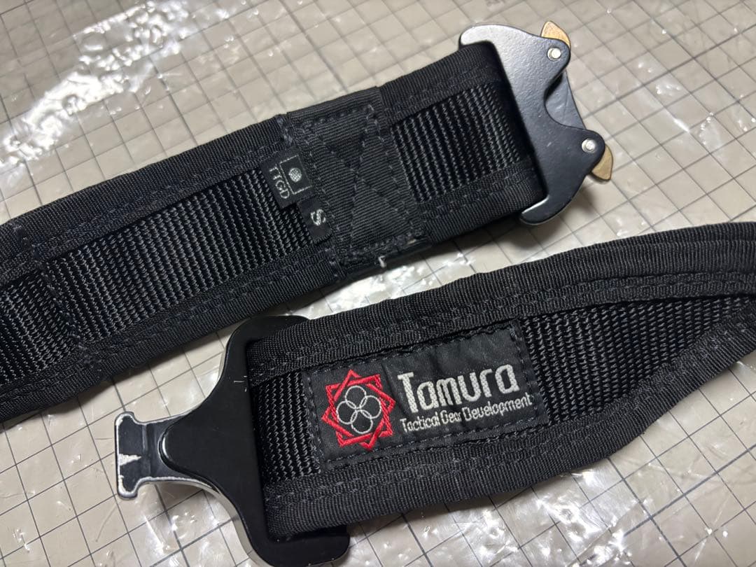 田村装備開発 RANGER BELT COBRA 黒 Sサイズ サバゲー PTW