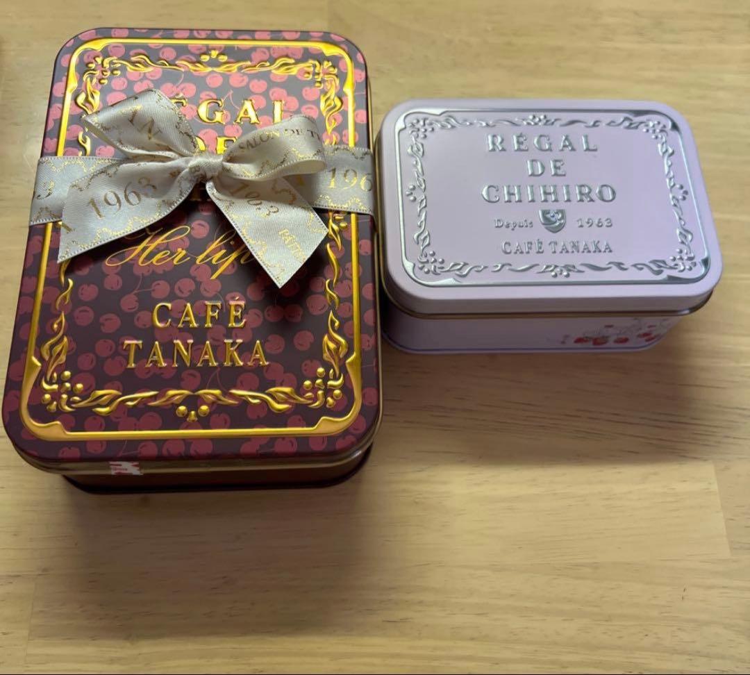 カフェタナカ コラボ缶herliptoハーリップトゥ ミニョンマルモニーフレーズ