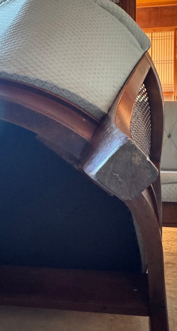 三越家具 アームチェア 1P 2脚在庫あり