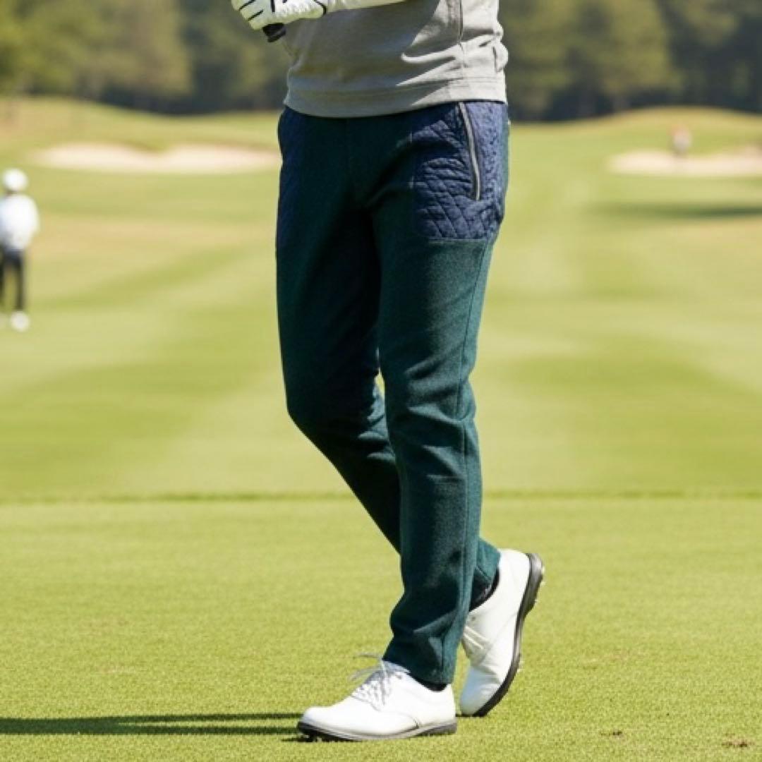 マークアンドロナ　パンツ　XL〜XXL相当 ウール　起毛素材　秋冬　暖パン