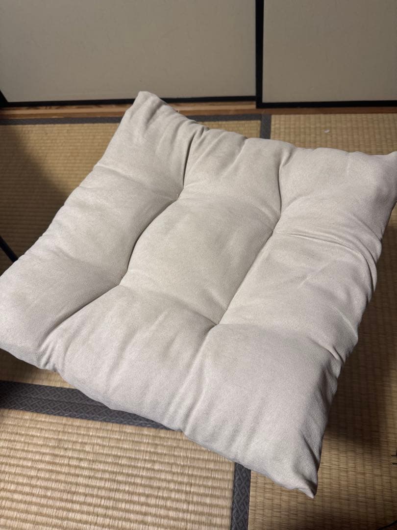 ニトリ　バタフライチェア　ワイド　折りたたみスツール　オットマン　セット