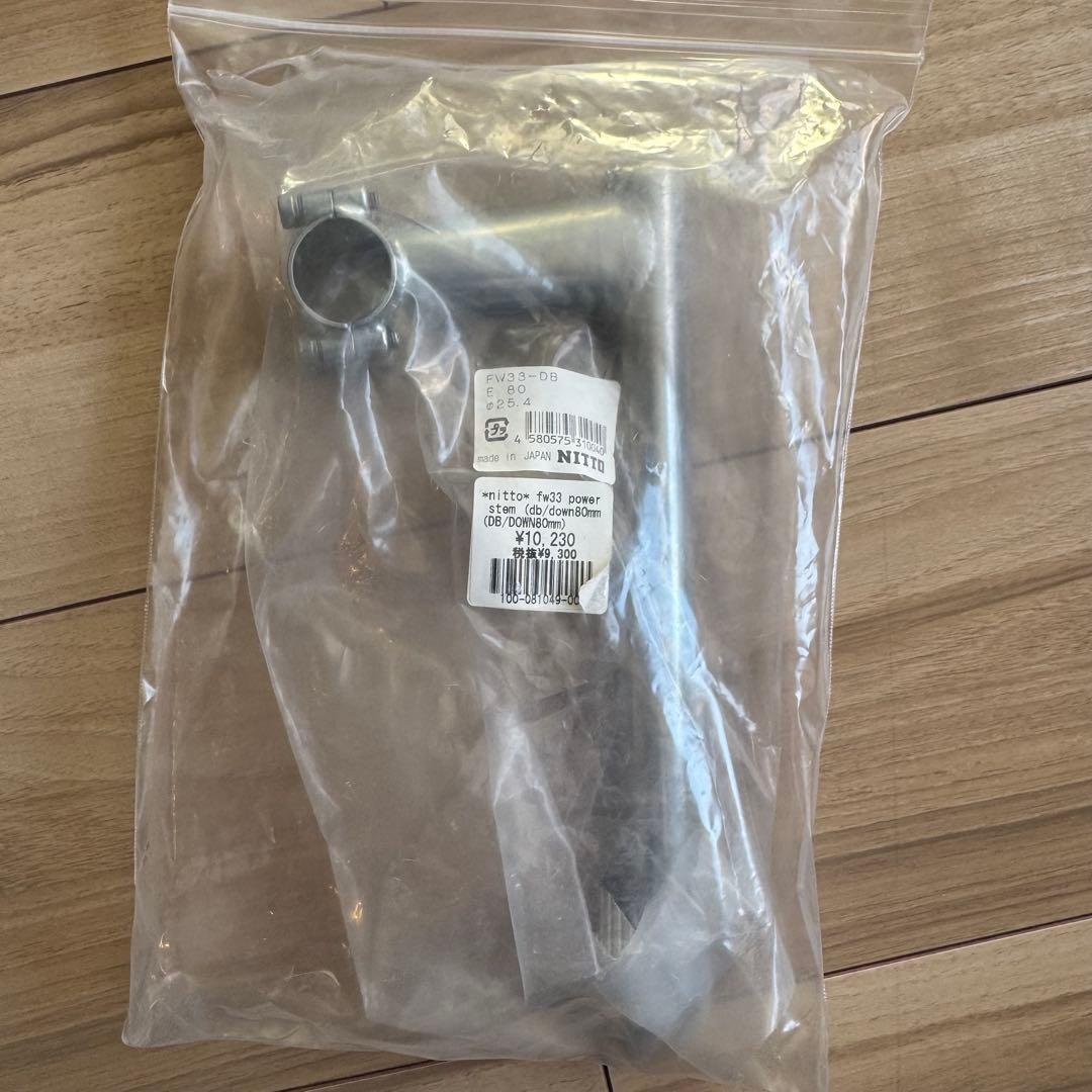 パーツ Nitto fw33 stem 80mm blue lug Rivendell