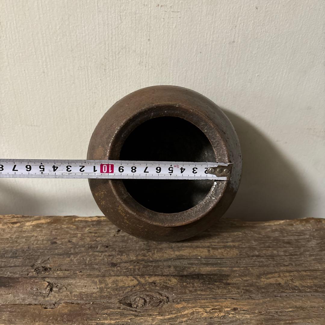 李朝　壺　オンギ 韓国アンティーク　その23検：骨董アンティーク.花器.白洲正子