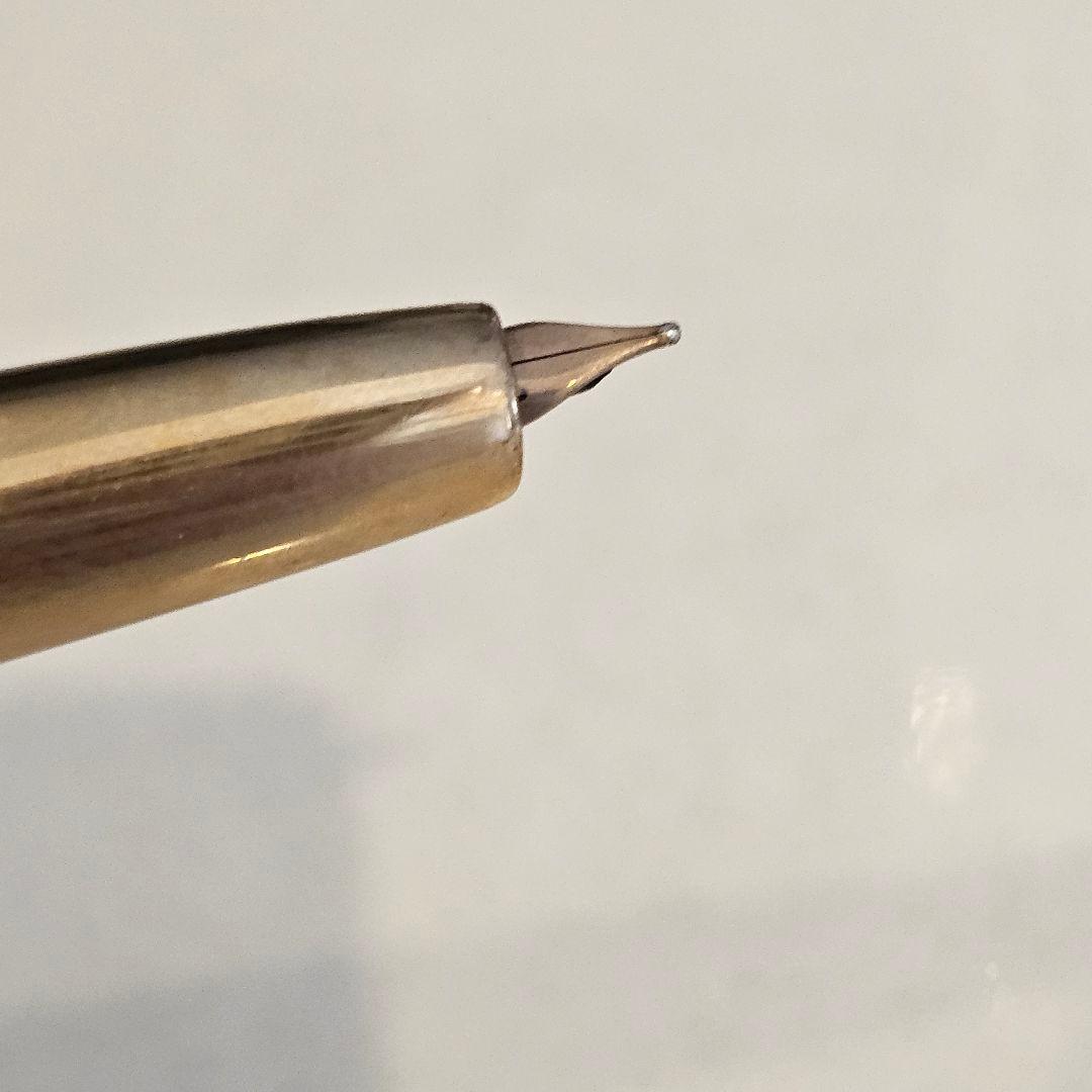 PILOT キャップレス ノック式 ヴィンテージ万年筆14K