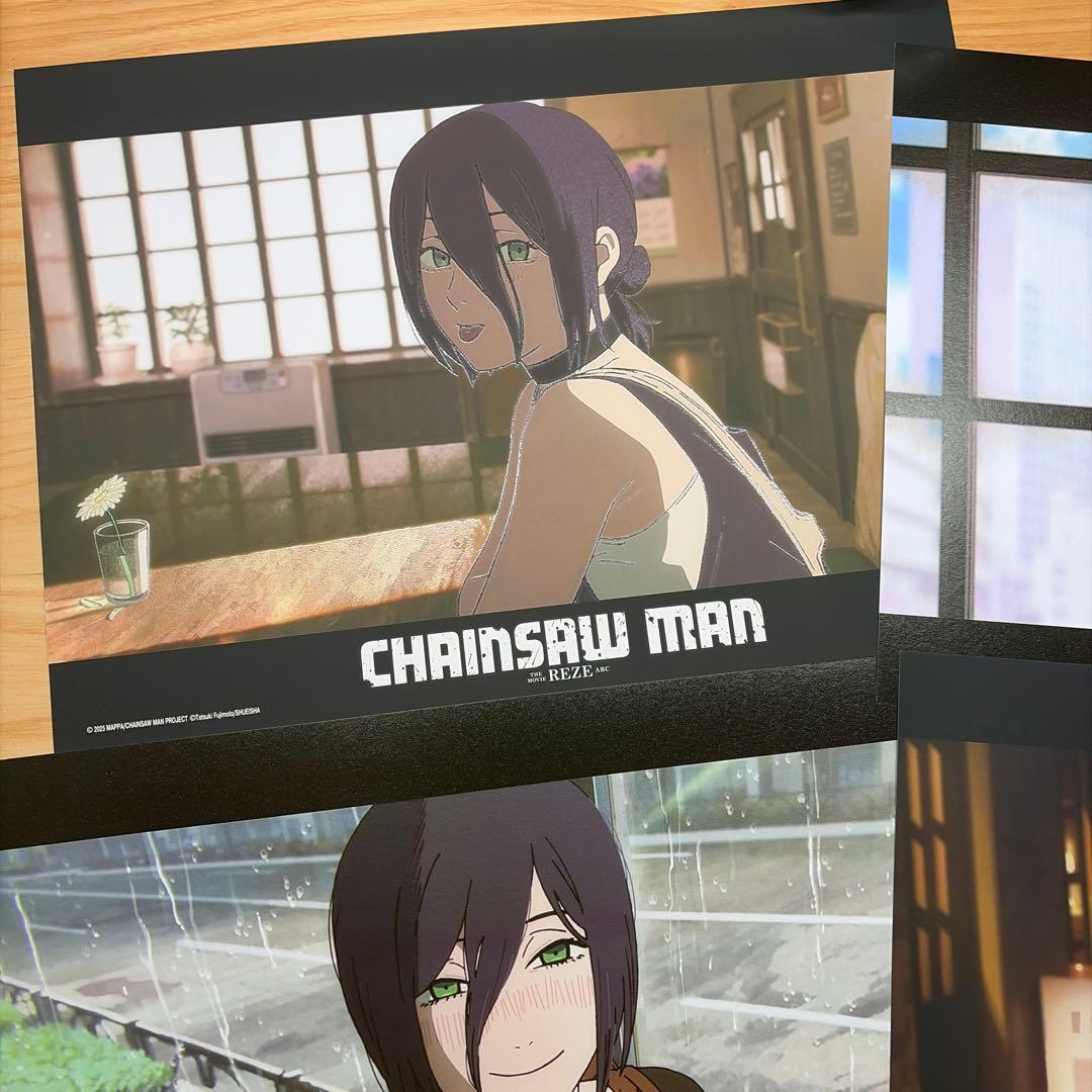 チェンソーマン　台湾限定　マキマ　夜光/香り レゼ　夜光/香り　A3ポスター