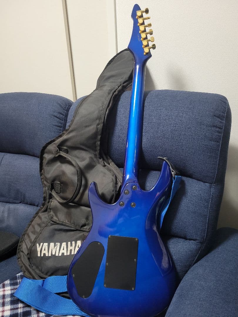 Aria Pro II Vanguard エレキギター ブルー 改造あり　動作品