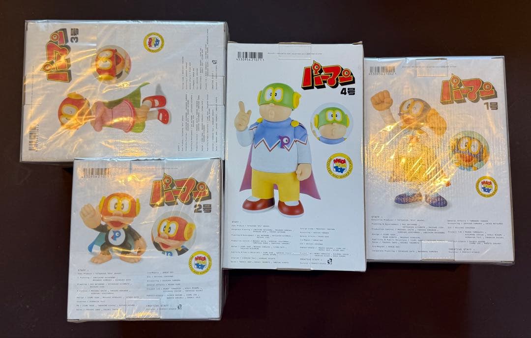 よっくん・新品未開封メディコムトイVCD パーマン フィギュア 4体セット