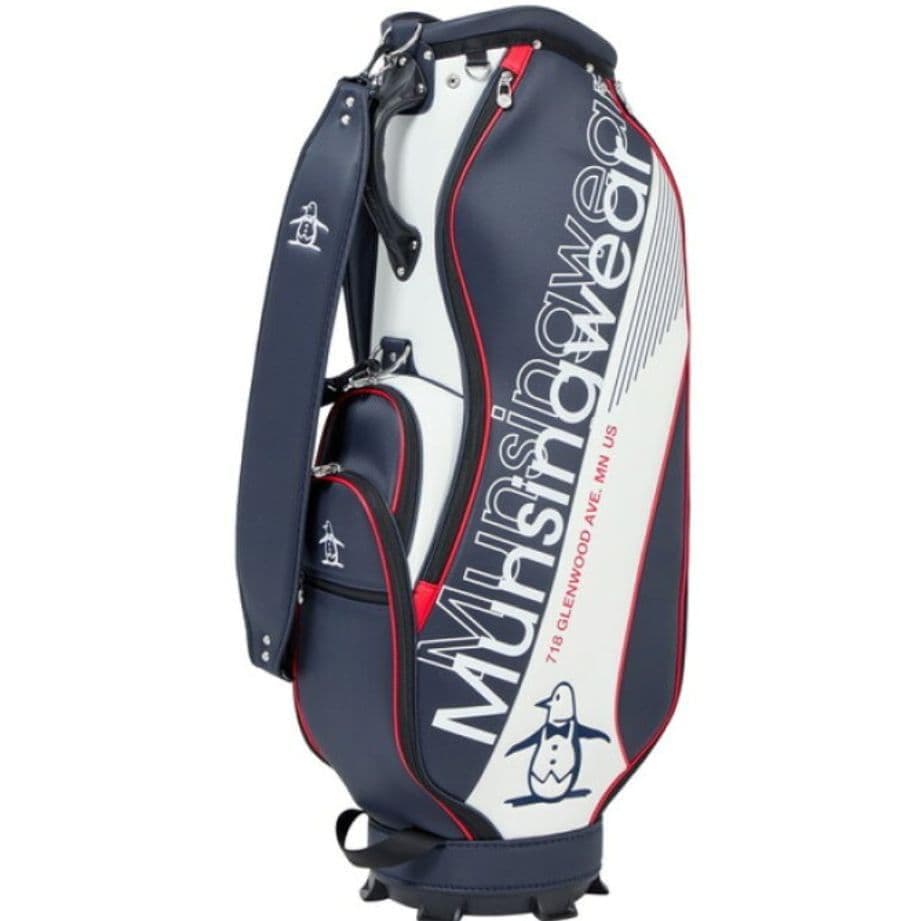 Munsingwearキャディバック2025年モデルMG5FCB03M ネイビー