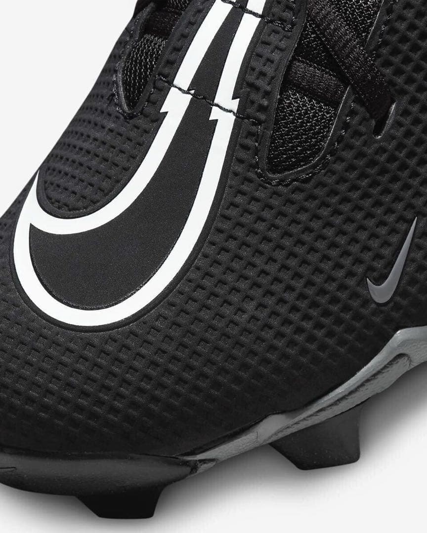 ナイキ 26 アルファメナス シャーク アメフト スパイク シューズ 靴 黒 .