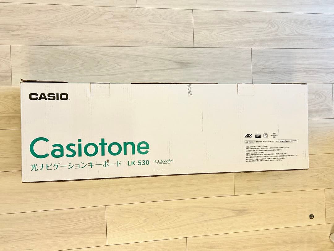 中古　CASIO LK-530 光ナビゲーション23年製