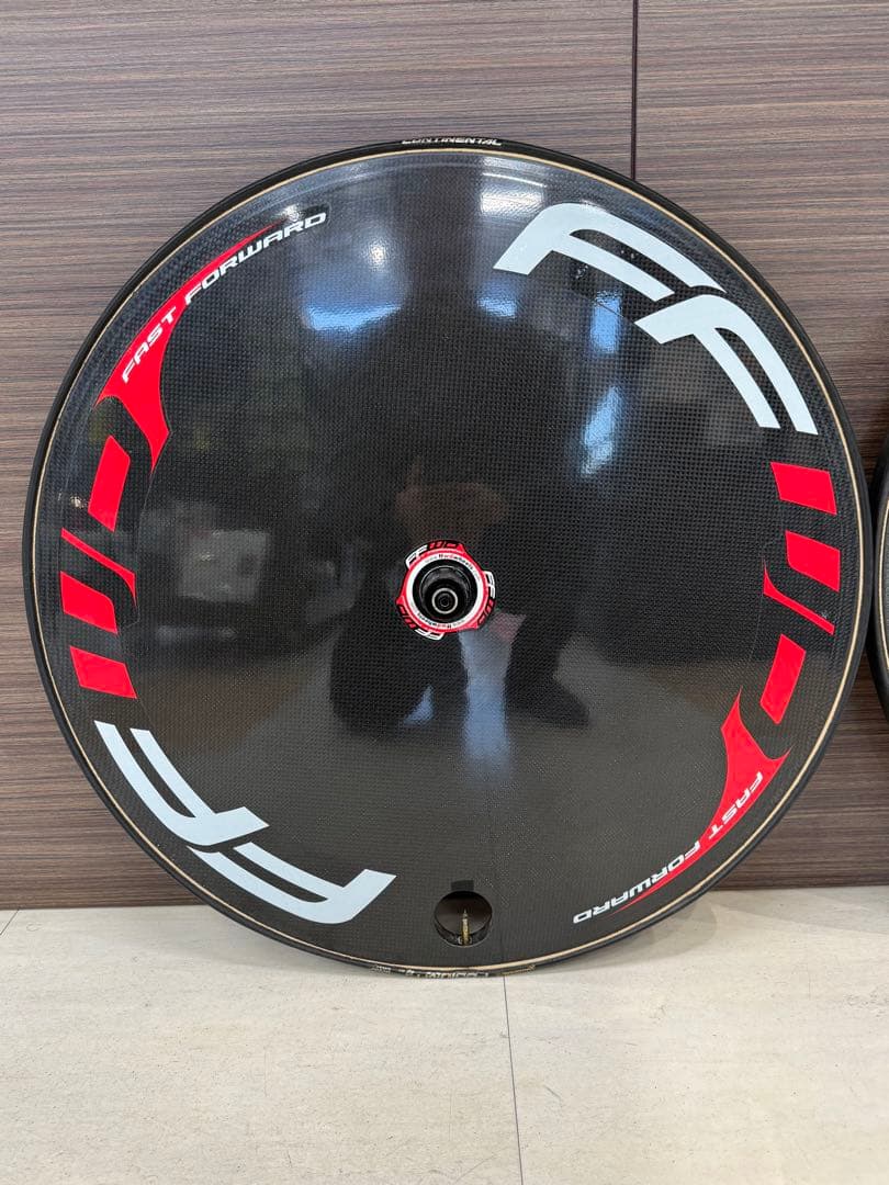ファストフォワードF9R カーボン チューブラー ディスクホイール シマノ10S