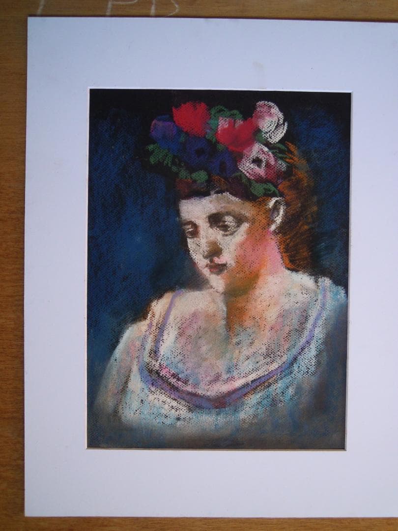 ピカソの女の花飾り