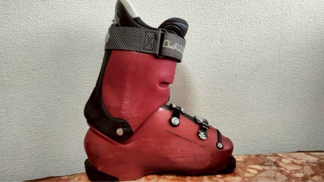 LANGE スキー ブーツ 赤