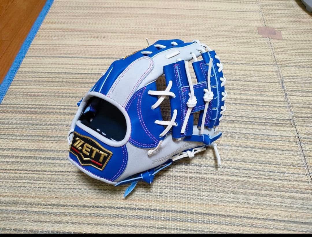 ZETTゼットプロステイタス軟式用グローブ（オーダー源田モデル）某有名店型漬け済