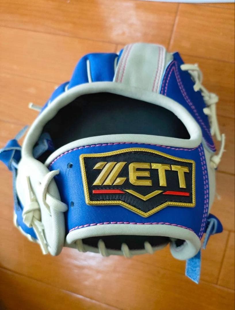 ZETTゼットプロステイタス軟式用グローブ（オーダー源田モデル）某有名店型漬け済