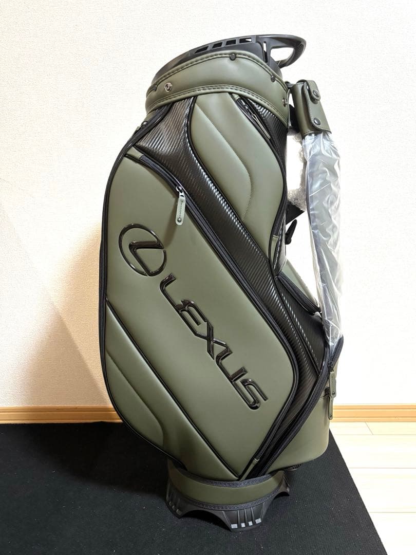 Lexus × Admiralゴルフバッグ オリーブグリーン　新品