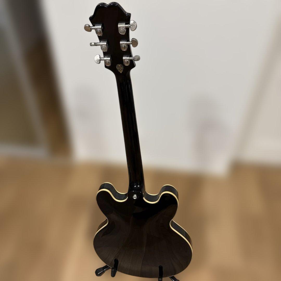 Epiphone セミアコースティックギター ブラック 生形真一モデル