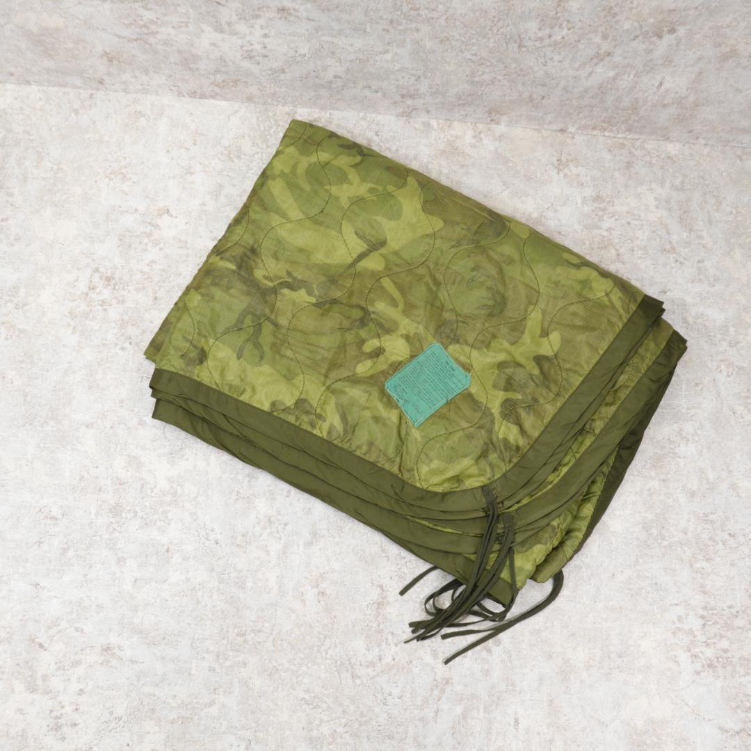 70s US Army ポンチョライナー カモフラ ヴィンテージ 実物 2