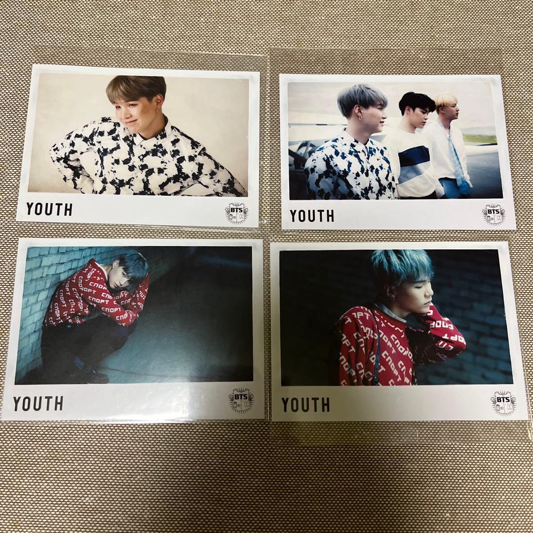 BTS YOUTH 会場限定　予約特典　生写真　ユンギ　ユニット　フォト