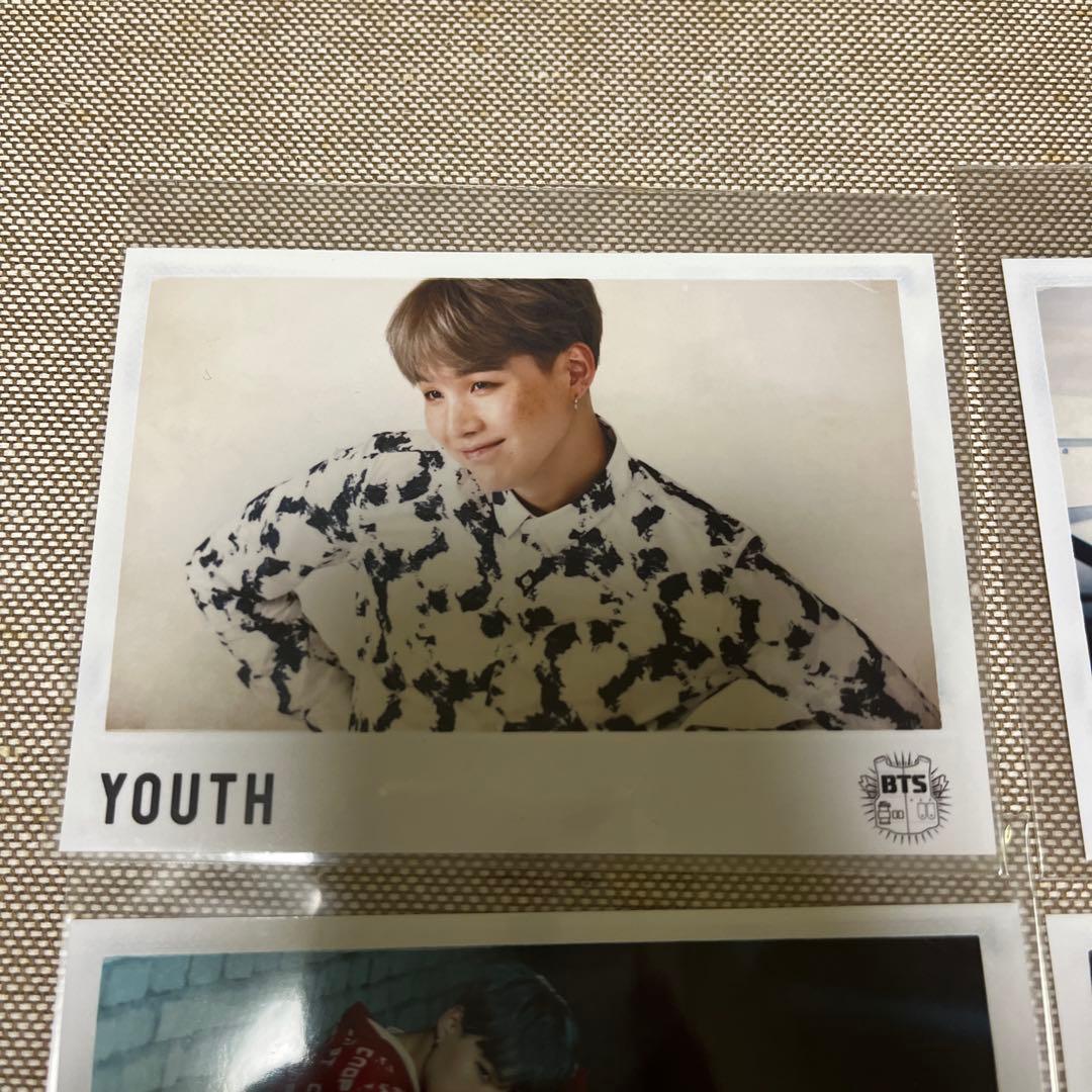 BTS YOUTH 会場限定　予約特典　生写真　ユンギ　ユニット　フォト
