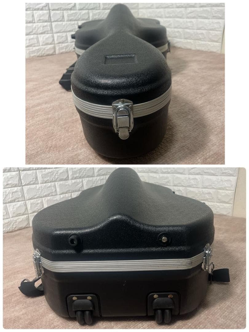 チェロ ハードケース キャスター付き ブラック 弦楽器 楽器 保護 運搬用 人気