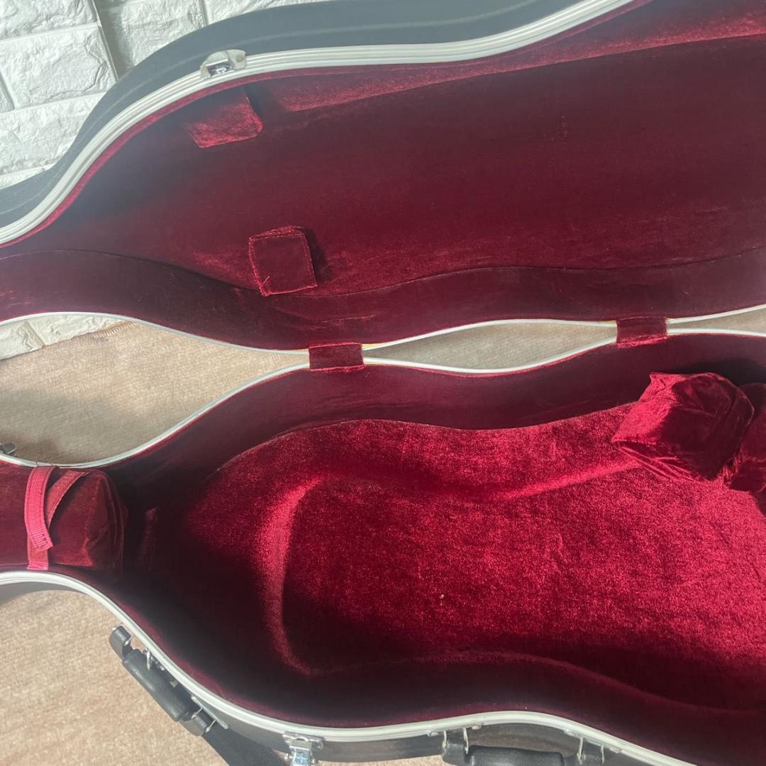 チェロ ハードケース キャスター付き ブラック 弦楽器 楽器 保護 運搬用 人気