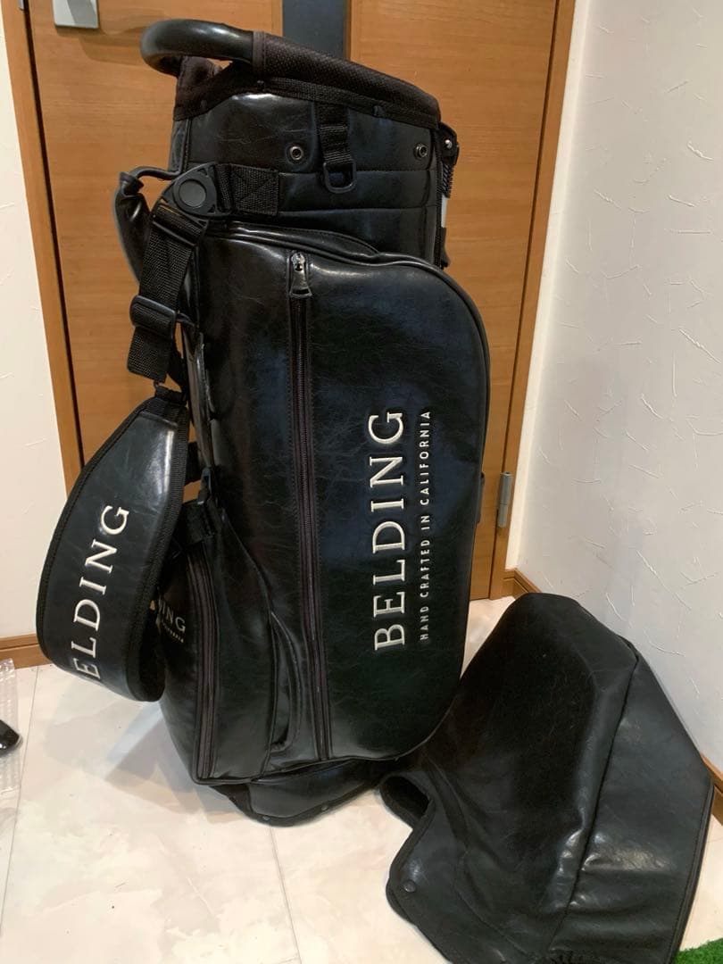 専用　ベルディング　サンダーバード　ブラック　キャディバッグ　スタンド