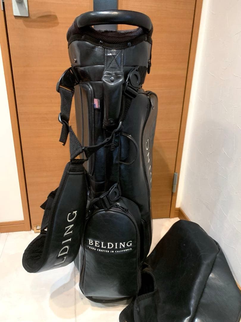 専用　ベルディング　サンダーバード　ブラック　キャディバッグ　スタンド