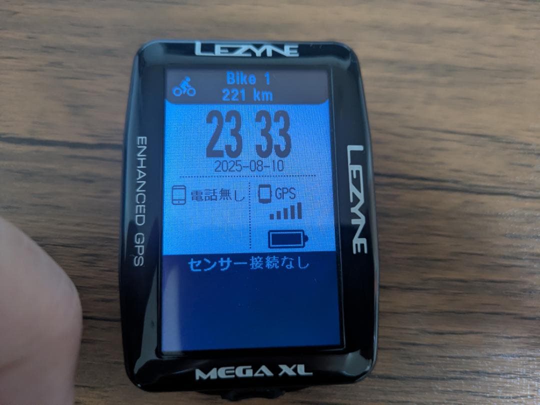 LEZYNE MEGA XL サイクルコンピューター本体