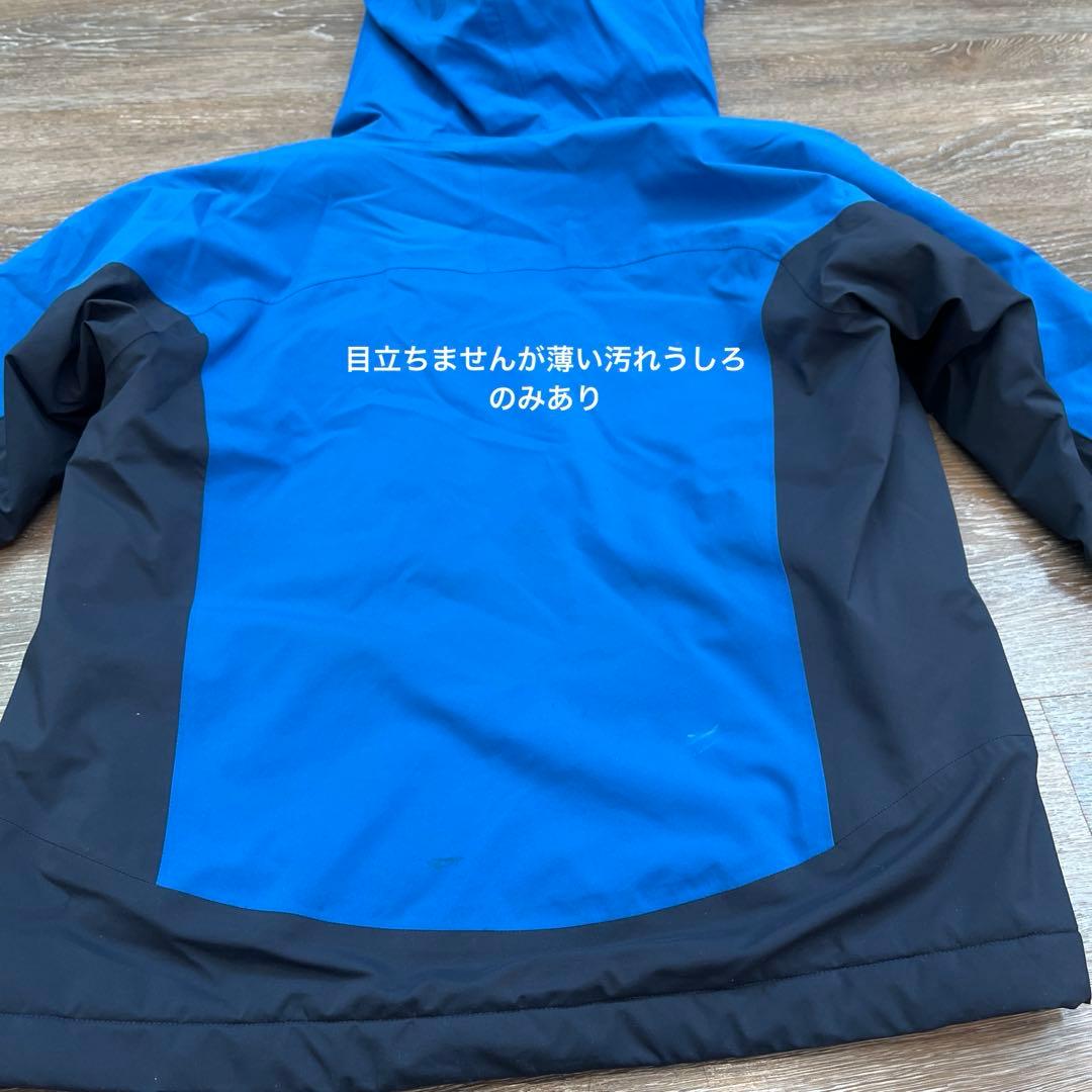 パウダーステップパーカ　140 ブルー　モンベル男の子　女の子