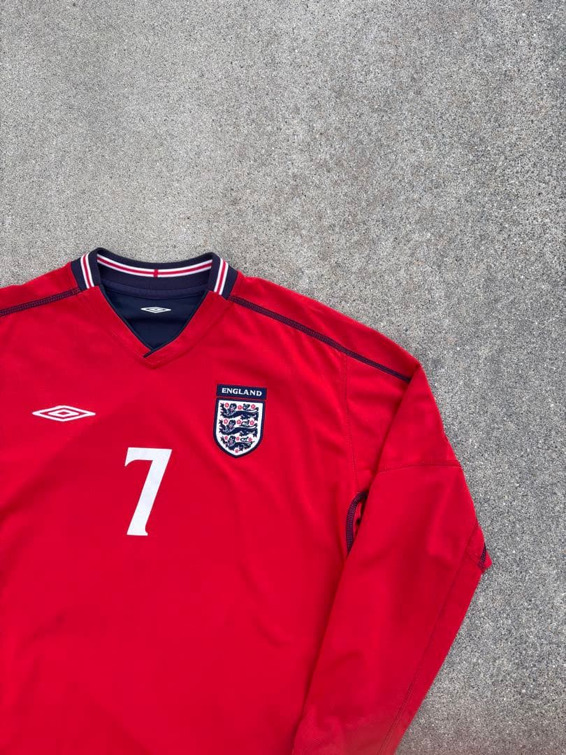 イングランド代表ベッカムBECKHAMモデル#7【L】