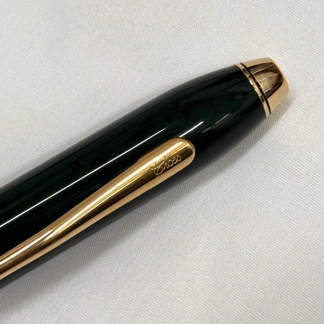 CROSS ペン先 14K 刻印 グリーンカラー クロス 万年筆 タウンゼント
