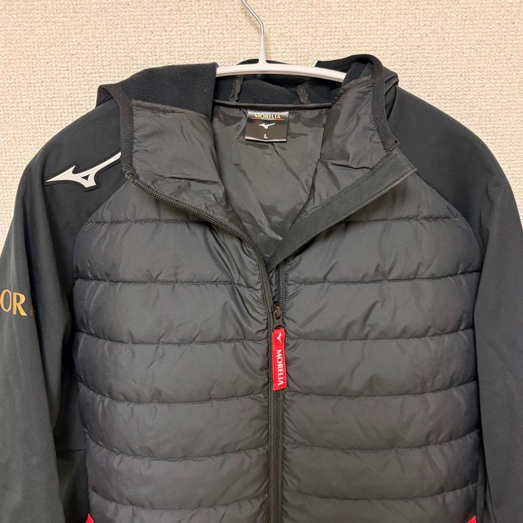 【美品】MIZUNOミズノ テックフィルブルゾンLブラック MORELIA