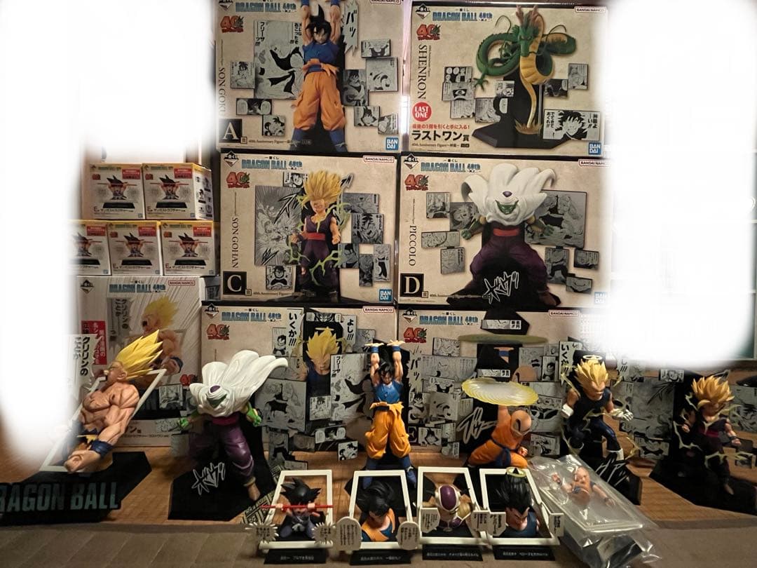 ドラゴンボール　一番くじ　40th フィギュア9種セット