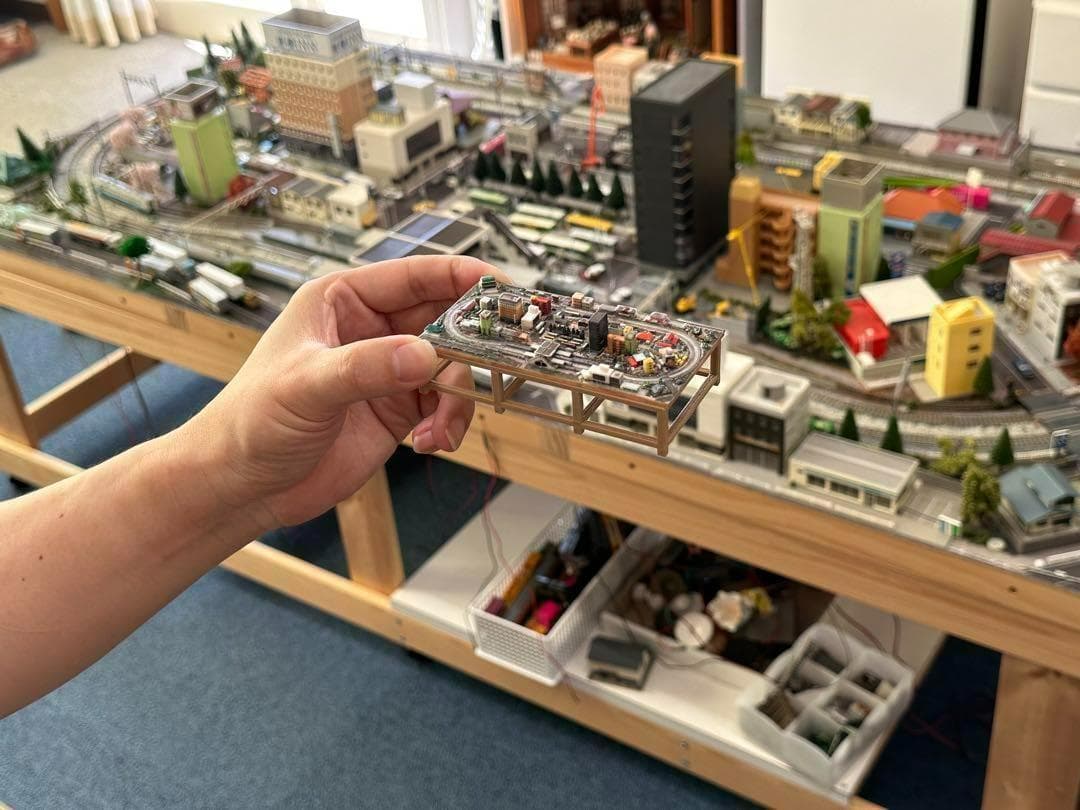 ミニチュア★鉄道模型★ゲージより小★フィギュアに★1/64より小★ジオラマ