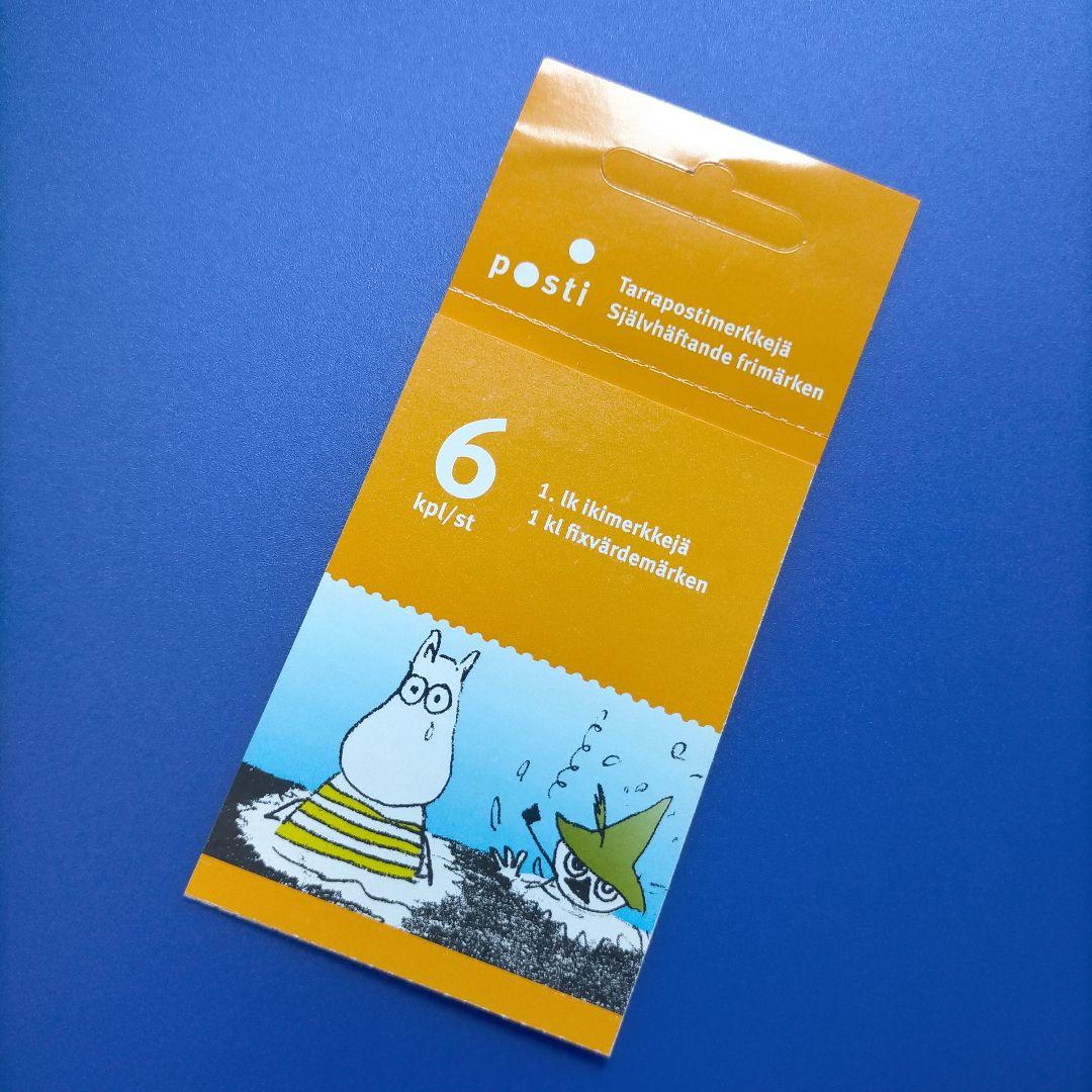 4296 外国切手 【大人気】フィンランド 2009年 ムーミン 切手帳