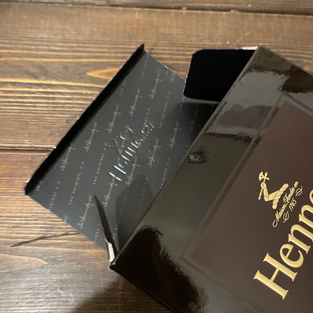 Hennessy ヘネシー XO 黒キャップ ブランデー コニャック DH0
