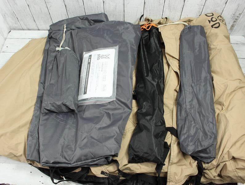 DOD カマボコテントソロTC T2-604-TN キャノピーポール付き