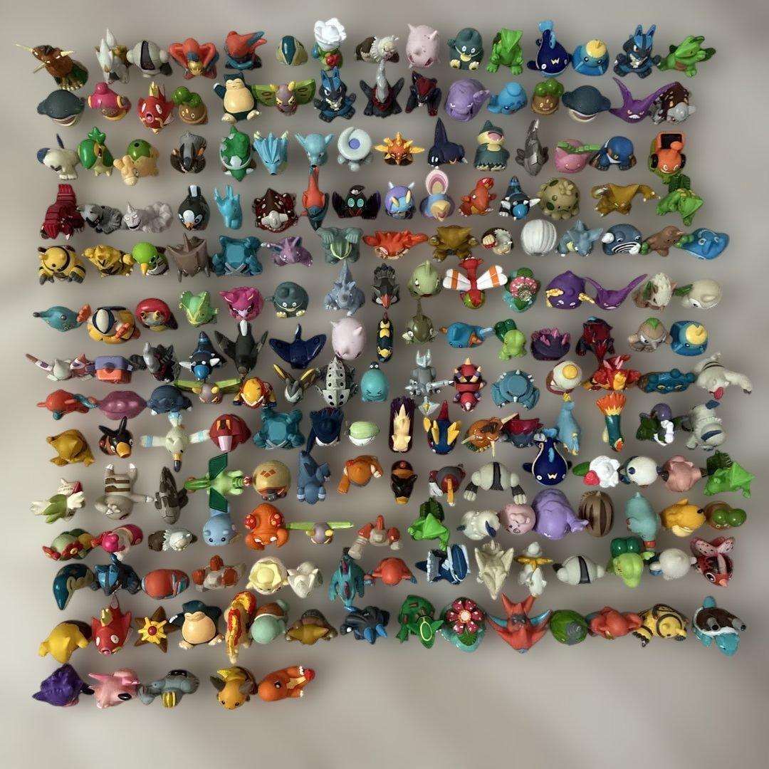 ②ポケモンキッズ ポケモン まとめ売り 200体 伝説 ピカチュウ ミュウ
