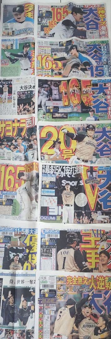 大谷翔平　新聞記事　14部