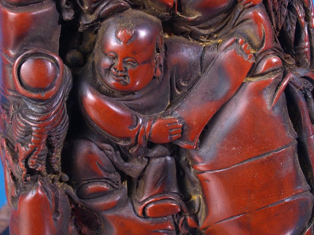 民間仕入れ品　唐物　中国清時代　仏像置物※激安骨董品G1235A12-2