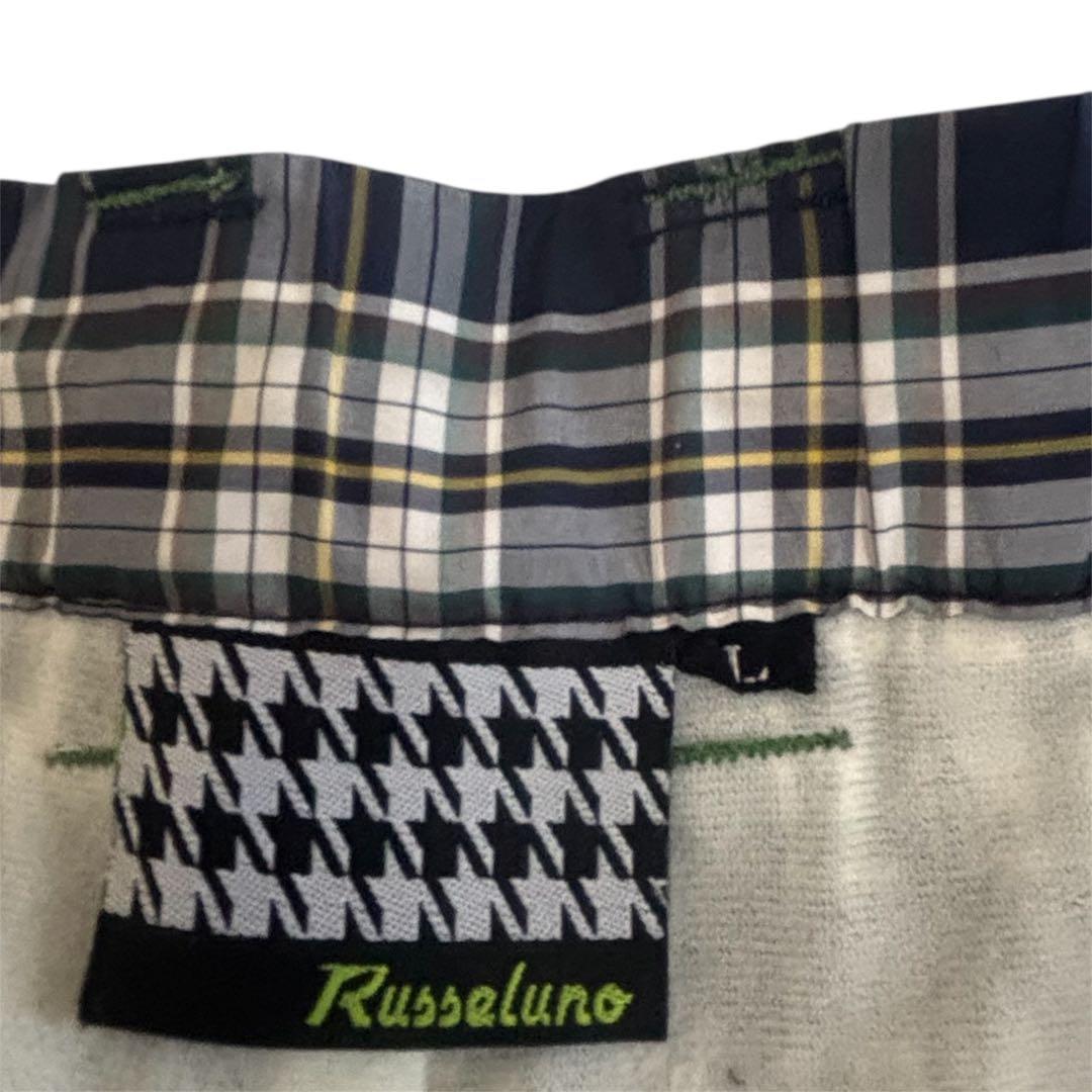 【希少】Russeluno ゴルフパンツ　サイズL ウインドウ防寒パンツ