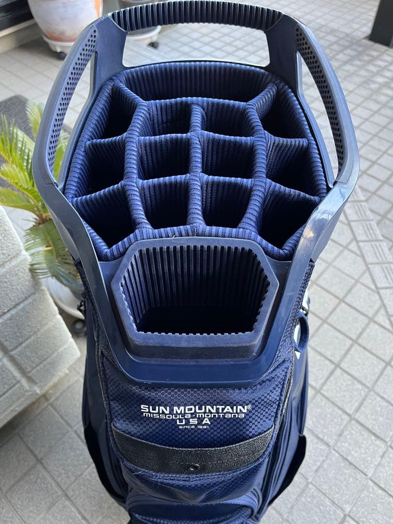 【サンマウンテン】SUN MOUNTAIN C130 14分割 ネイビー