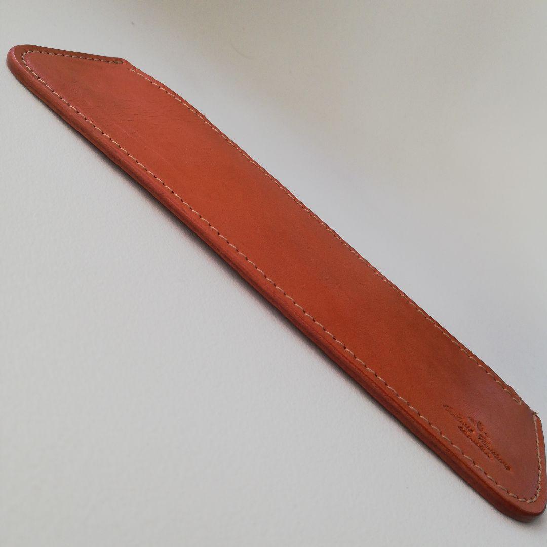 レザー　本革　ペンケース　ペンポーチ　スリム　ポーチ　筆箱　シンプル　ビジネス