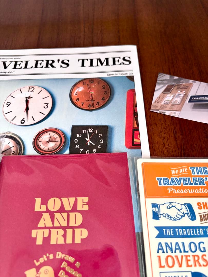 新品トラベラーズノート Love and trip レギュラ- 8点セット