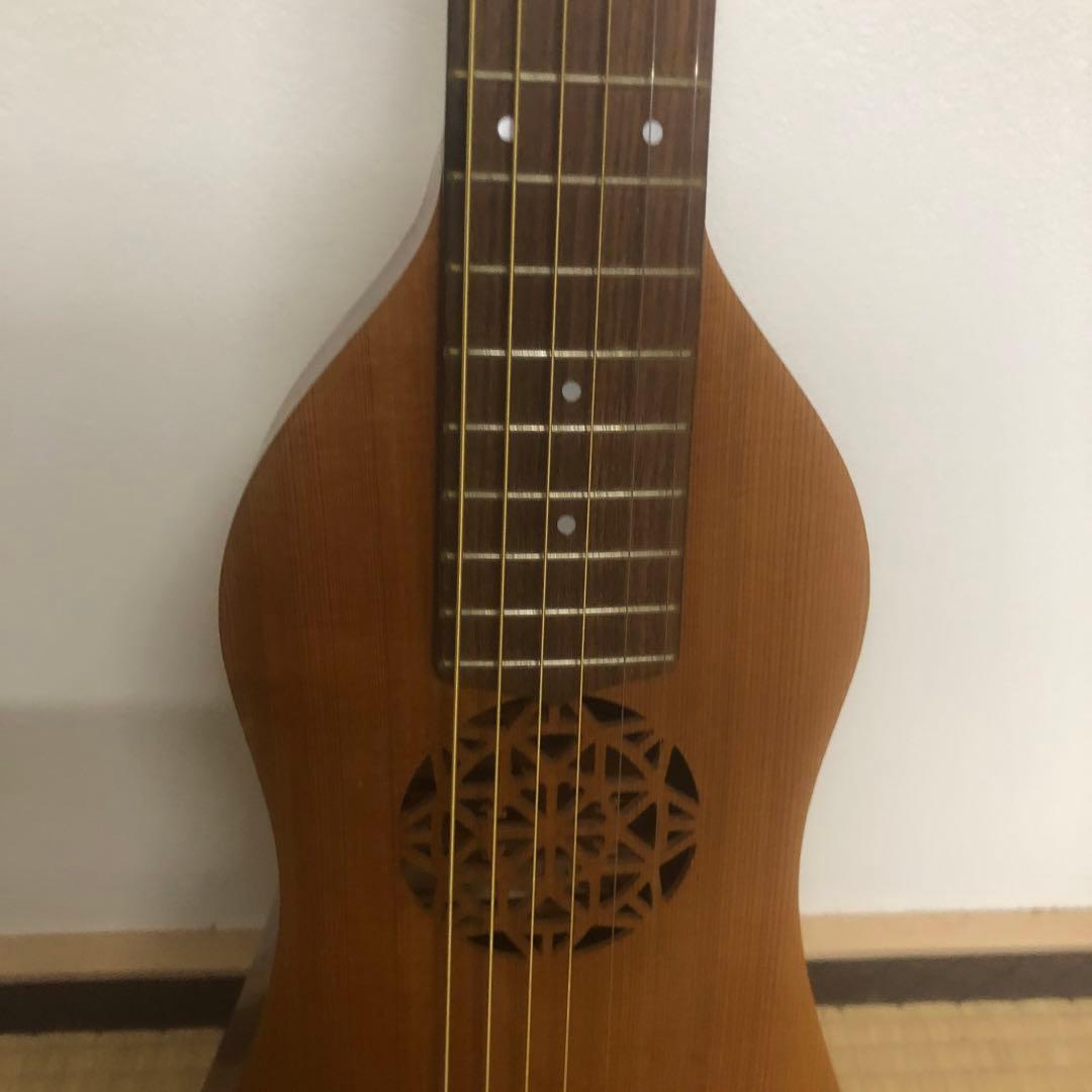 廃盤希少✨　黒沢楽器 Gigpacker ギグパッカー トラベルギター　彫刻