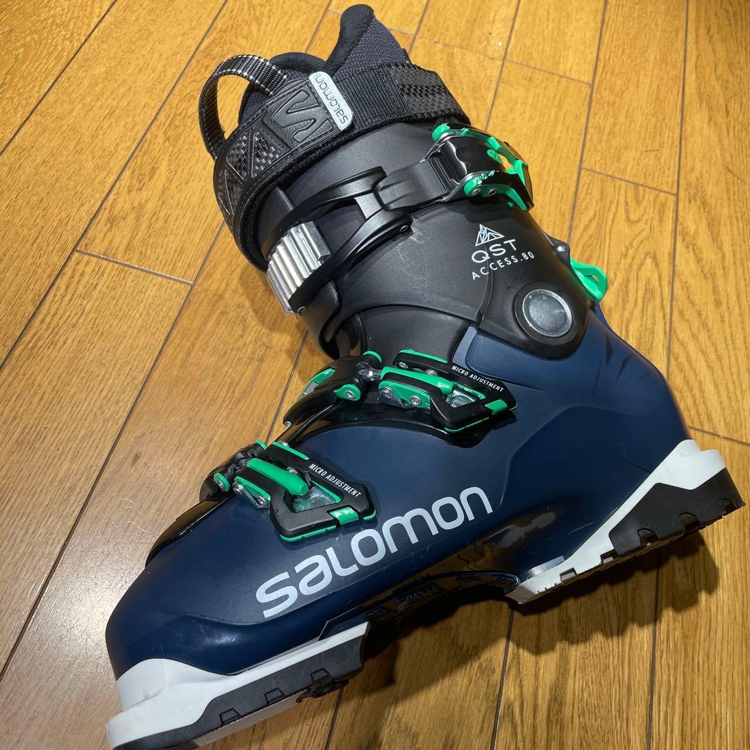 幅広salomonサロモンQST ACCESS80 26.0-26.5cm