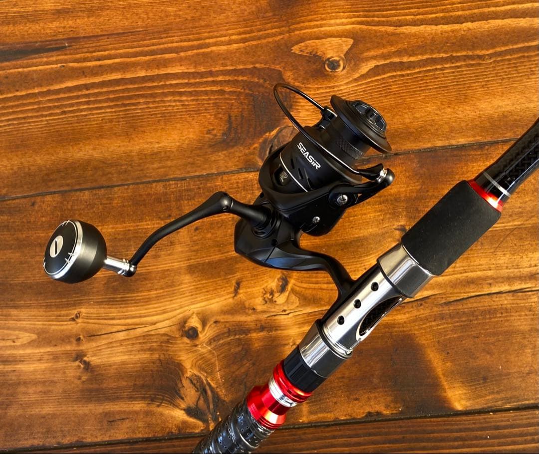 新品　釣り竿セット　ジギングロッド　船釣り　3ピースパックロッド　スロージギング