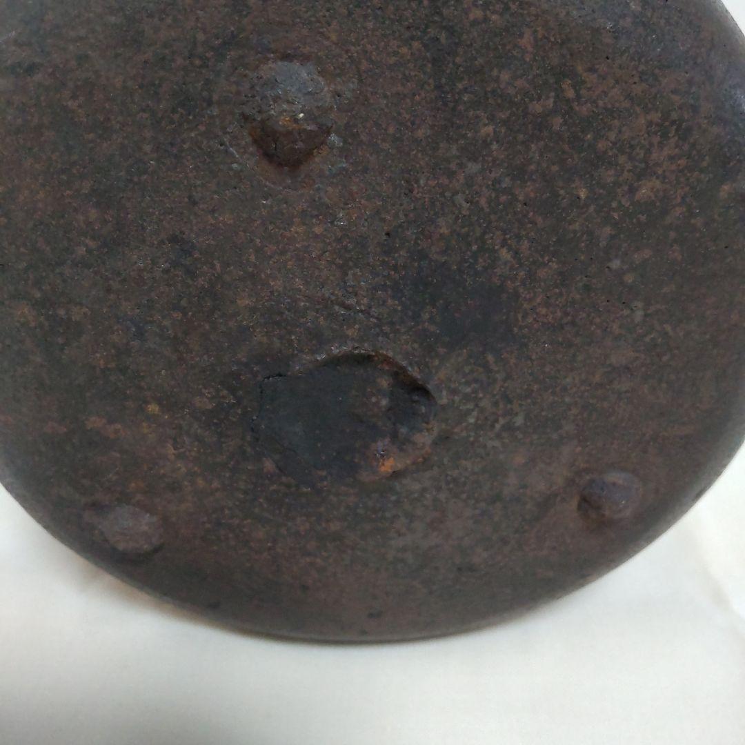 時代物 芦屋釜 蒔絵の蓋 鉄瓶 酒器 飾り物 骨董インテリア