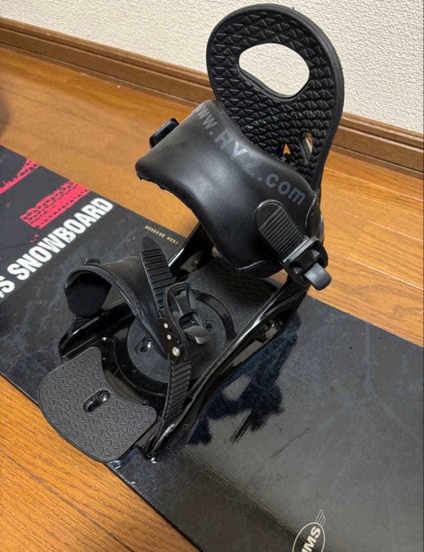 【大特価】SIMSスノーボードビンディング付き　２点セット